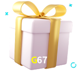 Receba seus bônus de boas-vindas no G67